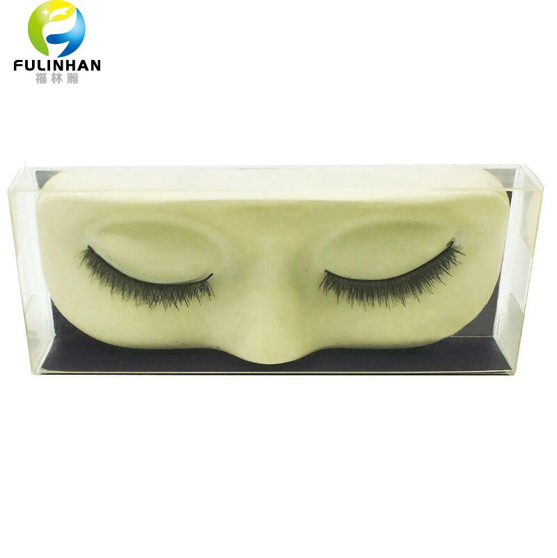 Clear False Eyelash Box Packaging
