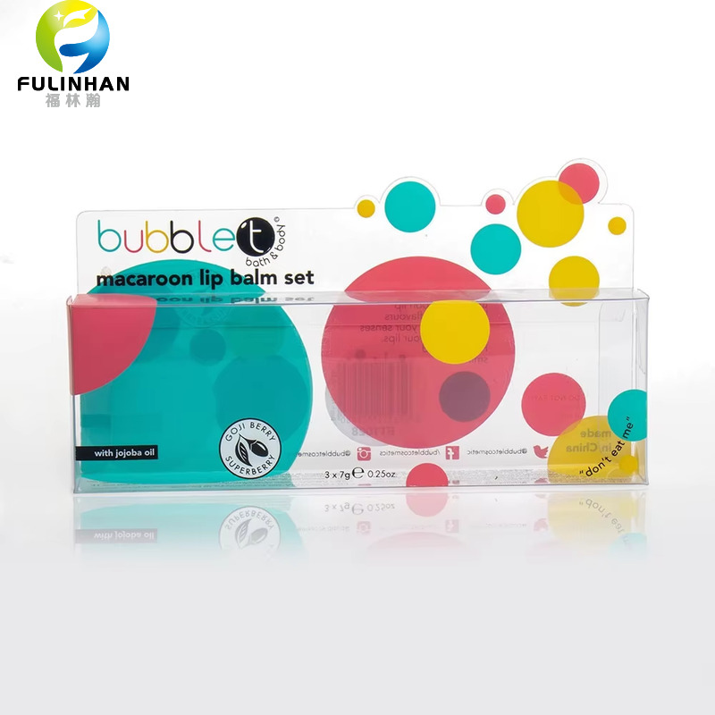 Clear PET Lip Balm Box