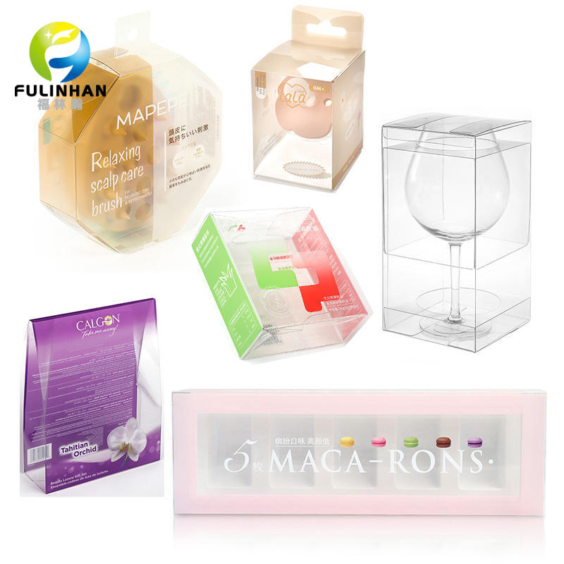 Benutzerdefinierte transparente PVC-Verpackungsbox für Luxus-Hochzeitssüßigkeiten für Haustiere