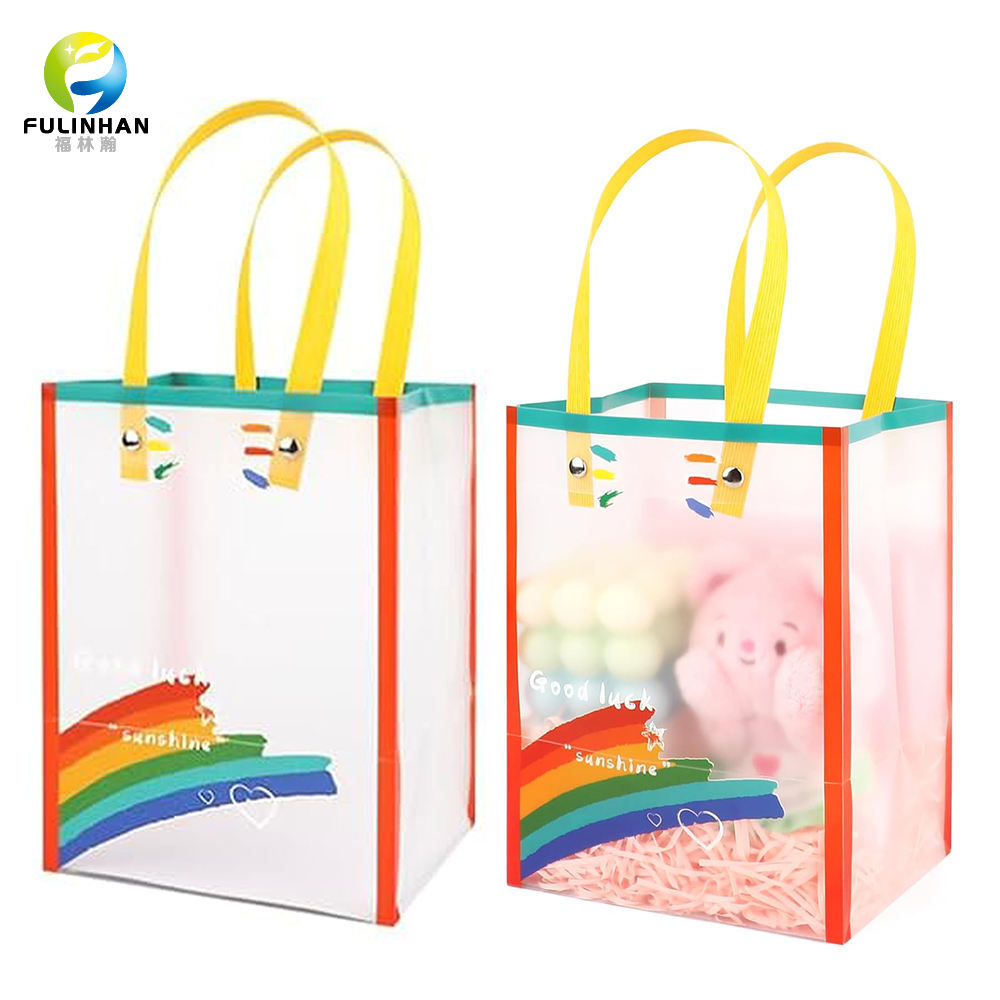 Hand-Printed Gift Bags