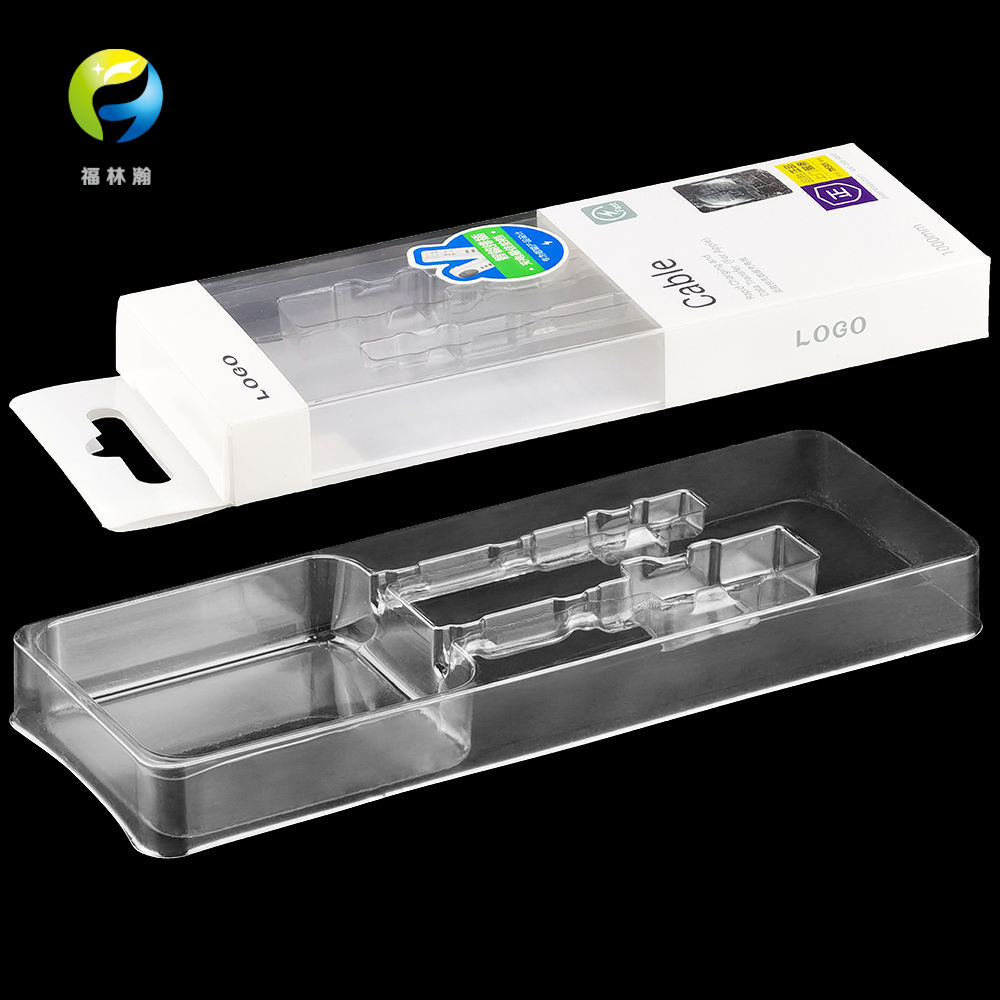 Custom USB Cable Packaging BOX Clear