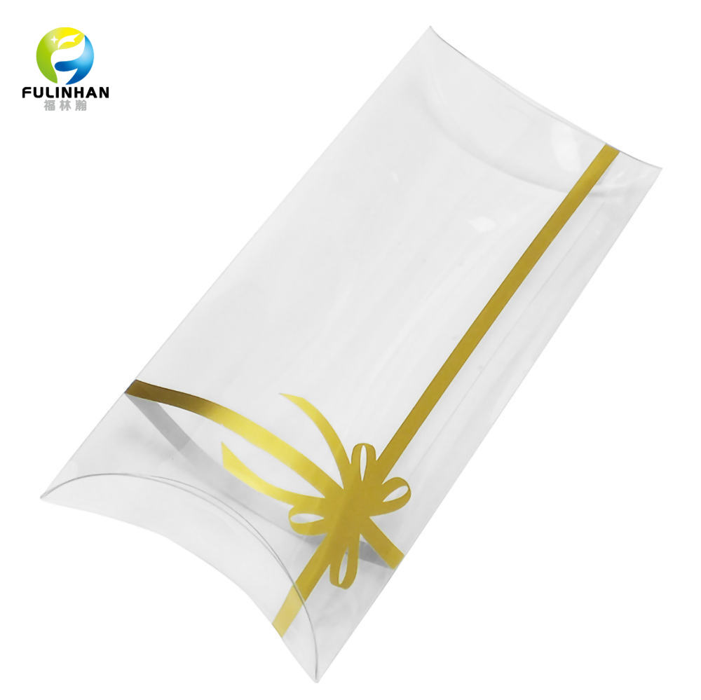 Custom Small Transparent Plastic Pillow Box